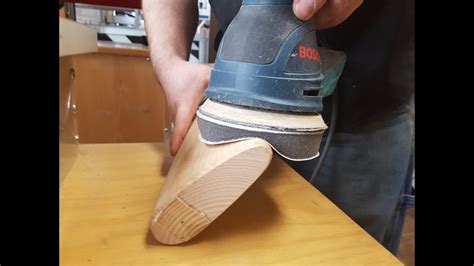 Sanding Curves With A Ros Sander You Need A Flex Conversion Ethanswers Youtube