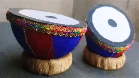 New Make Mini Tabla From Coconut Shell Indian Instrument Mini