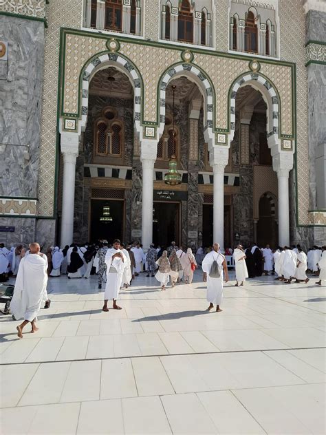 Mecca Saudi Arabia Oct 2022 Pilgrims From Different Countries Of