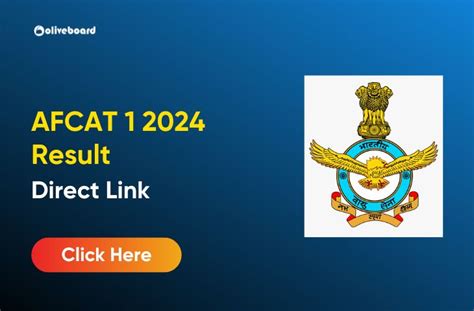 Afcat Result Out Afcat Cdac In Direct Link For Afcat Result