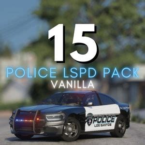 Fivem Police Lspd Vanilla Car Pack Fivem Ready Optimized Low Poly