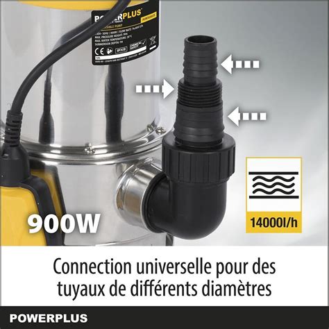 Powerplus Pompe Eau Lectrique Powxg Pompe Eau Submersible De