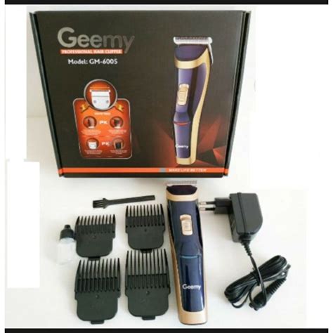 Geemy Gm Professional Hair Clipper Rechargeable Hair Trimmer Men