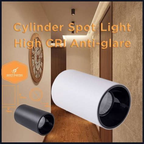 jual led downlight spotlight outbow cri      hitam