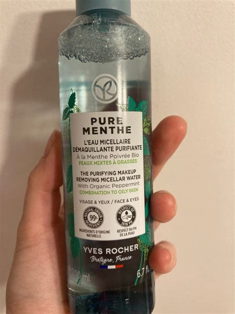 Yves Rocher Pure Menthe L Eau Micellaire D Maquillante Purifiante