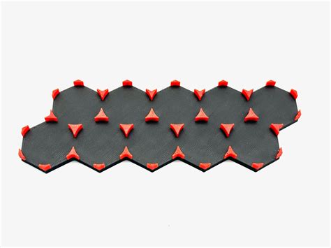 28mm Movement Trays Bundle 3x 10 Model Hexagon Modular Formations For