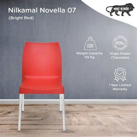 Nilkamal Novella Plastic Armless Chair At Rs Nilkamal Plastic