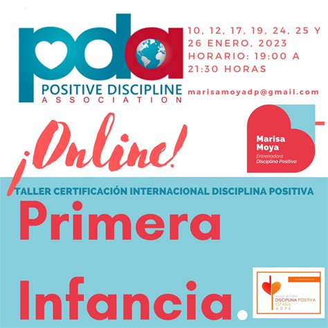 Online Taller Certificaci N Internacional Disciplina Positiva Primera