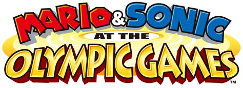 Image Mario And Sonic At The Olympic Games Logopng Nintendo Fandom