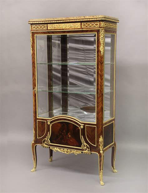 A Beautiful Late 19th Century Louis XV Style Gilt Bronze Mounted Vernis