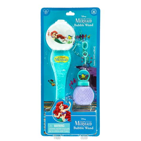 Disney Toy Character Bubble Glow Wand Little Mermaid Ariel