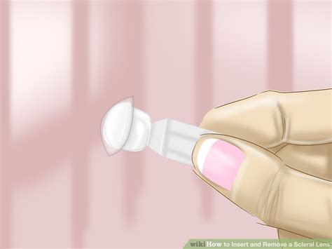 How To Insert And Remove A Scleral Lens With Pictures Wikihow