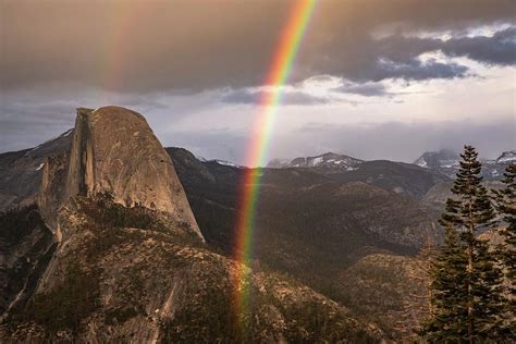 Half Dome Rainbow Photograph By Stacy Leclair Pixels