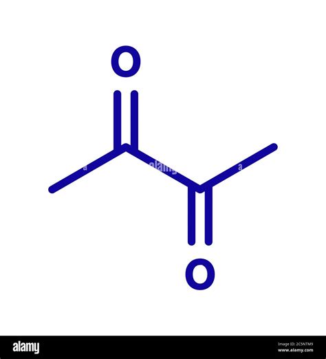 Diacetyl Butanedione Molecule Responsible For Taste Of Butter Used