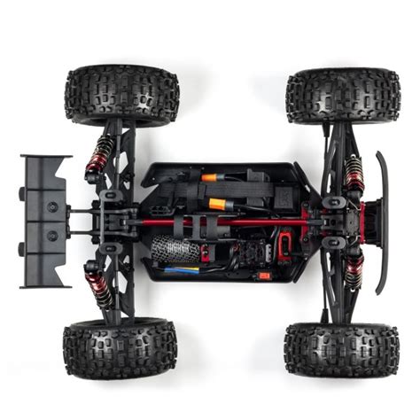 Arrma Notorious 6S 4WD BLX 1 8 Stunt Truck V5 RTR Black Negozio Di