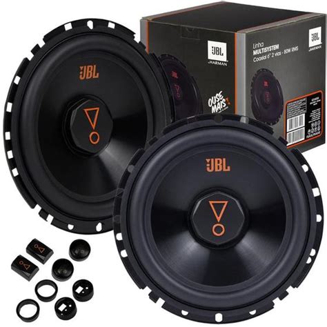 Par De Alto Falantes Jbl Vms Duas Vias Polegadas W Rms Kit