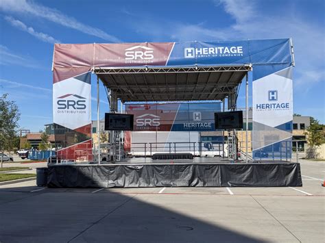 SL100 Mobile Stage | Texas Stage Rental
