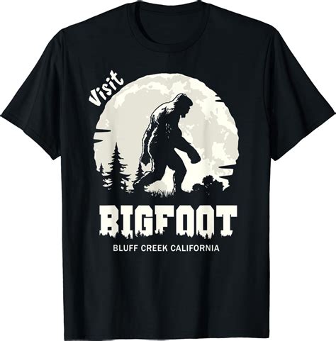 Bigfoot Clothing Sasquatch Apparel Bigfoot T Shirt Amazon Co Uk