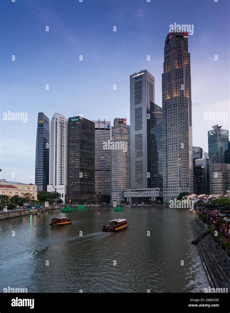singapore city landscape stock photo alamy