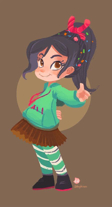 Vanellope Von Schweetz By Hyamei On Deviantart Disney Wiki Disney Fan