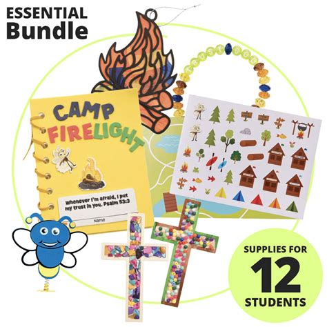 Craft Essentials Bundle Enough For 12 Kids Camp Firelight Vbs