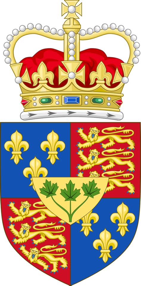 Coat of arms of (an alternate) Canada by ramones1986 on DeviantArt