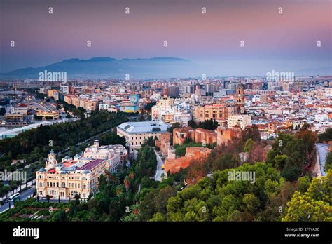 city hall  alcazaba  res stock photography  images alamy