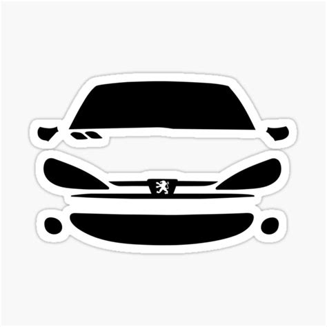 Peugeot 206 Stickers Redbubble