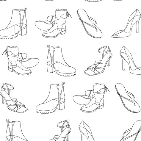 349/ Shoe Sketches COLORboard — Craft Closet