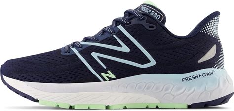 New Balance Womens Fresh Foam X 880v13 Running Shoe Nb Navybleach Bluegreen 10