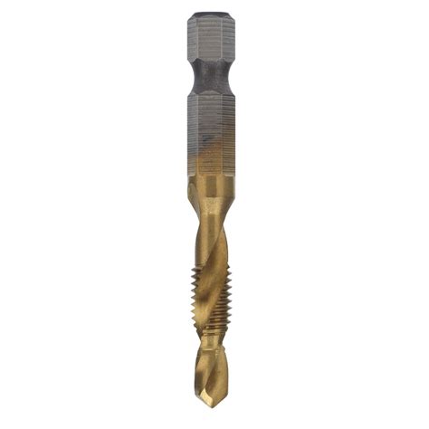 Tap Drill Bits Hex Shank Titanium Coated Metric Screw Combination