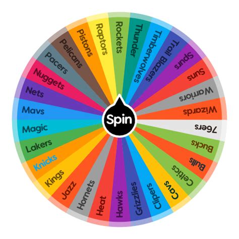 Random Nba Team Generator Spin The Wheel