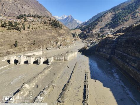 Devastation At The Dam Site Of Dhauliganga Hydropower Project