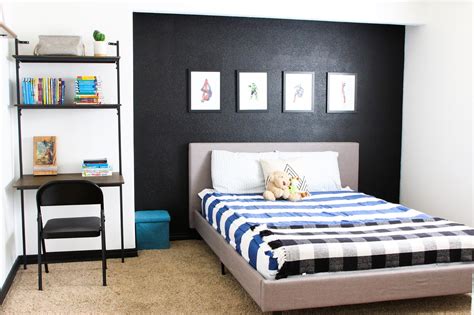 Industrial Modern Boy Bedroom Tour The Happy Flammily