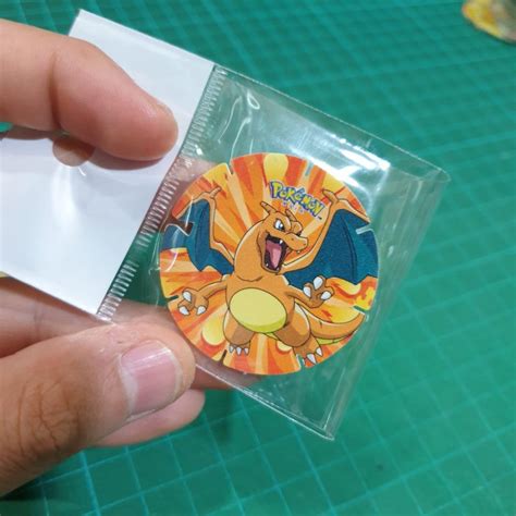 Jual Pokemon Coin Tazos Chiki Balls Charizard Shopee Indonesia