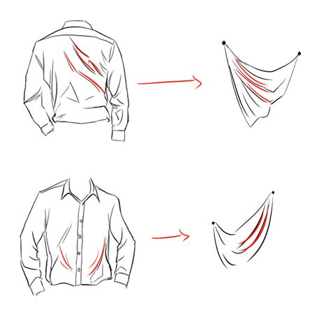 How To Draw Clothes Wrinkles