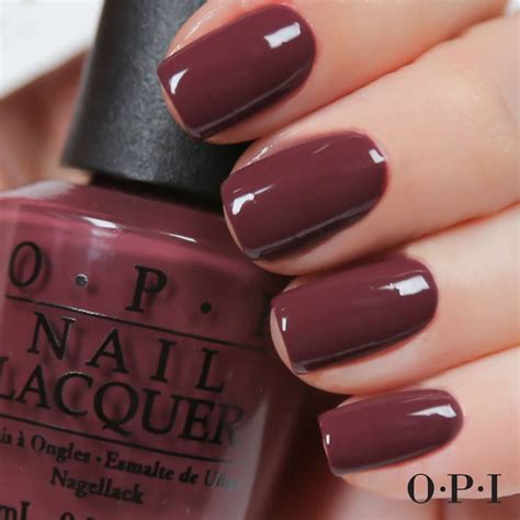 Opi Creamy Burgundy Opi Brazil Beautiful Penny Nail Polish Fall Nails Opi Nail Colors