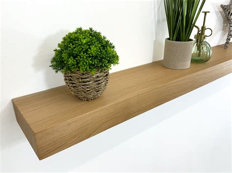 Solid Oak Shelves In Modern And Rustic Styles Free Pandp