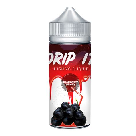 Drip It Blackcurrant Lemonade Nicotine E Liquid Vg Pg Ml