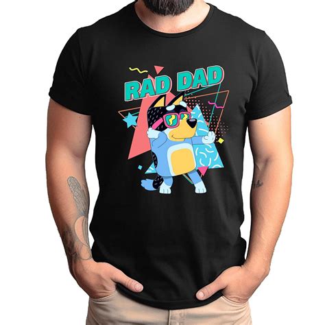 Amazon Blueys Rad Dad Shirt Rad Like Dad Shirt Father Day Shirt