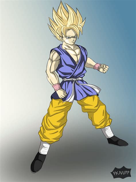 Adult Goku Gt By Me R Dbz