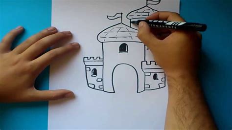 Como Dibujar Un Castillo Paso A Paso 2 How To Draw A Castle 2 YouTube