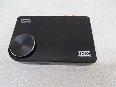 【傷や汚れあり】 Creative Sb1095 オーディオセレクター クリエイティブ Sound Blaster X Fi Surround