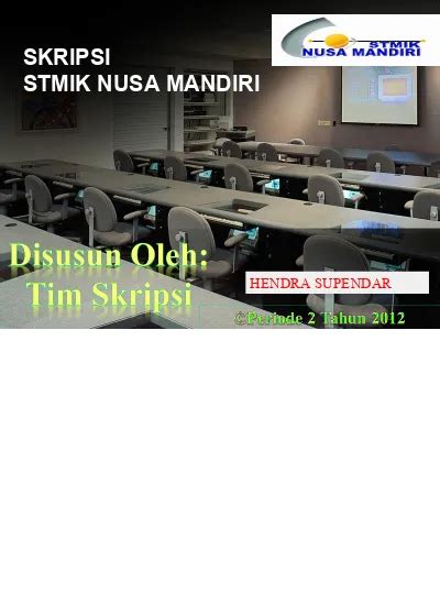 Skripsi Stmik Nusa Mandiri