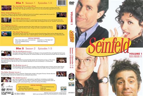 Seinfeld Season 1-2 Part 1 - TV DVD Custom Covers - 10Seinfeld season 1 ...