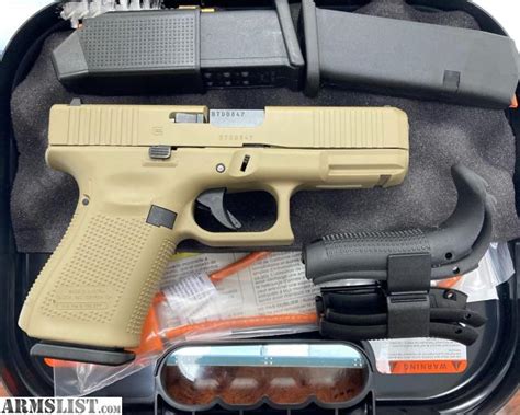 ARMSLIST For Sale INV G I 10387 GLOCK 19 GEN 5 FDE W 3 MAGS IN