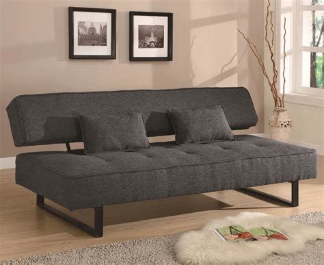 contemporary armless sofa bed big city futons