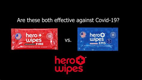 Hero Wipes Ems Vs Hero Wipes Fire Youtube