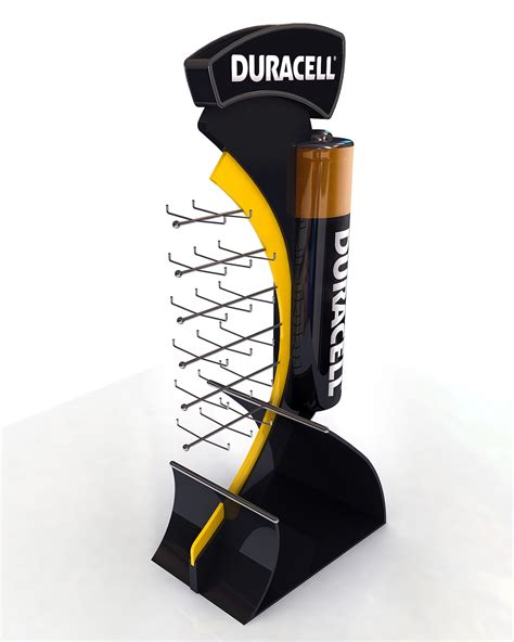 Duracell Display Stand 100x80x230cm On Behance