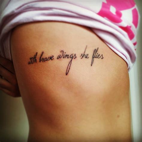 Courage Quotes Tattoos